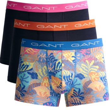 Gant 3P Tropical Printed Trunks Flerfarvet bomuld X-Large Herre