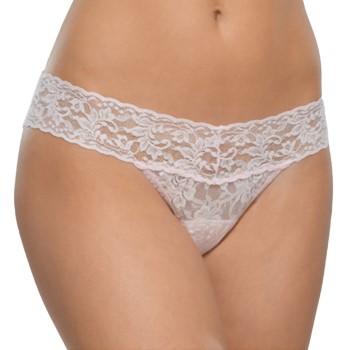 Hanky Panky Trusser Low Rise Thong Rosa nylon One Size Dame