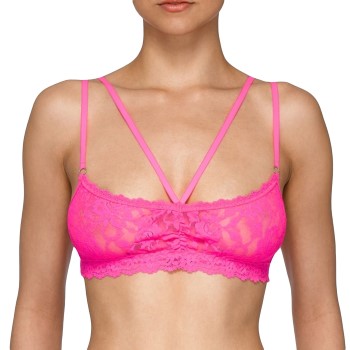 Hanky Panky Bh Vixen Bralette Rosa nylon Small Dame