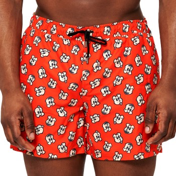 Happy socks Badebukser Doggo Swim Shorts Rød Mønster  polyester Medium Herre