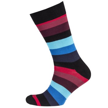 Happy socks Strømper Stripe Sock UPP2 W Stribet bomuld Str 41/46 Dame