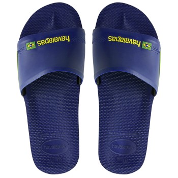 Havaianas Brasil Slide Mørkblå Str 35/36  Herre