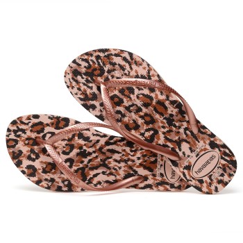 Se Havaianas Slim Animals Rosa Str 37/38 Dame ved Timarco