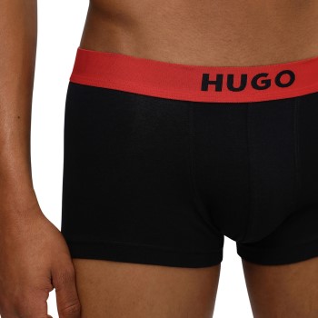 HUGO Iconic Trunk Sort/Rød bomuld Medium Herre