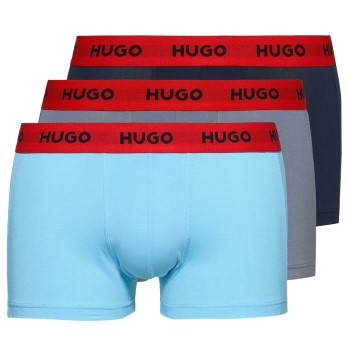 HUGO 3P Triplet Trunk Blå bomuld X-Large Herre