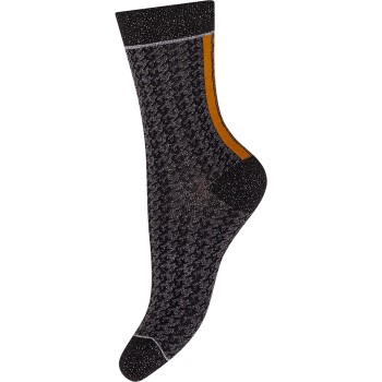 Hype the Detail Strømper Socks Sort/Orange Strl 37/41 Dame