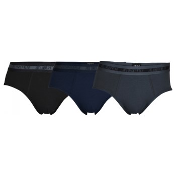 JBS 3P Bamboo Boxer Brief Blå/Grå Large Herre