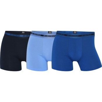 JBS 3P Bamboo Boxers Marine/Blå Medium Herre