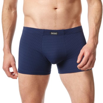 Bruno Banani Check Line 2.0 Shorts Marineblå polyamid Large Herre