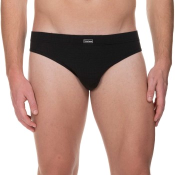 Bruno Banani Check Line 2.0 Sports Brief Sort polyamid Small Herre