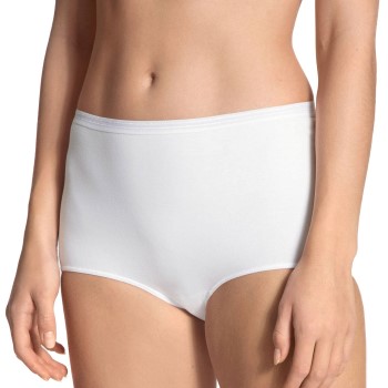 Calida Trusser Comfort Midi-brief 23024 Hvid 001 bomuld Medium Dame