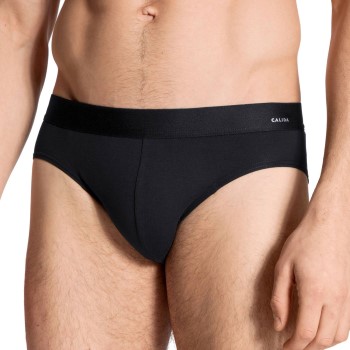 Calida Cotton Code Brief Sort bomuld Small Herre