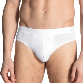 Calida Cotton Code Brief Hvid bomuld Large Herre