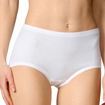 Calida Trusser Cotton Midi Brief Hvid bomuld 42 Dame