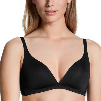 Calida Bh Eco Sense Soft Moulded Triangle Bra Sort A 75 Dame