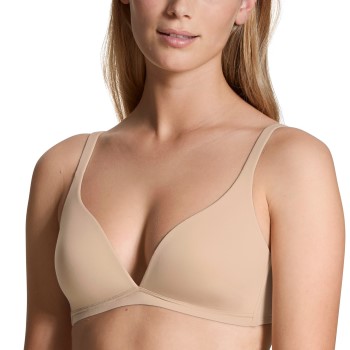 Calida Bh Eco Sense Soft Moulded Triangle Bra Beige A 80 Dame