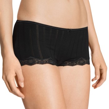 Calida Trusser Etude Toujours Low Cut Panty Sort bomuld Medium Dame