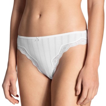 Calida Trusser Etude Toujours Regular Cut Brief Hvid bomuld Medium Dame