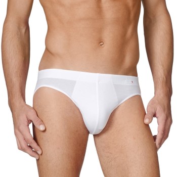 Calida Evolution Brief 21660 Hvid 001 bomuld Small Herre