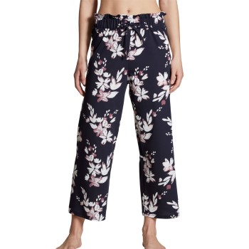 Se Calida Favourites Dreams Ankle Pants Blå Mønster bomuld Large Dame ved Timarco