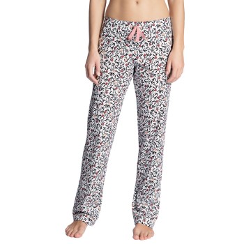 Se Calida Favourites Dreams Pants Hvid Mønster bomuld Small Dame ved Timarco