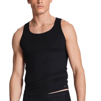 Se Calida Focus Athletic-Shirt Sort XX-Large Herre ved Timarco