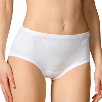 Calida Trusser Midislip Brief Hvid bomuld 38 Dame