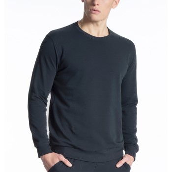 Se Calida Remix Basic Sweatshirt Mørkblå bomuld Large Herre ved Timarco