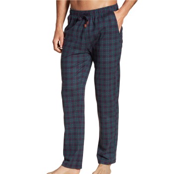 Se Calida Remix Sleep Holiday Pants Blå/Grøn bomuld Medium Herre ved Timarco