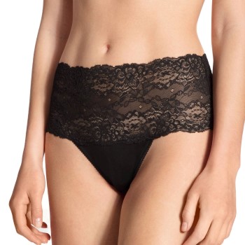 Calida Trusser Sensual Secrets Highwaist Slip Sort Medium Dame