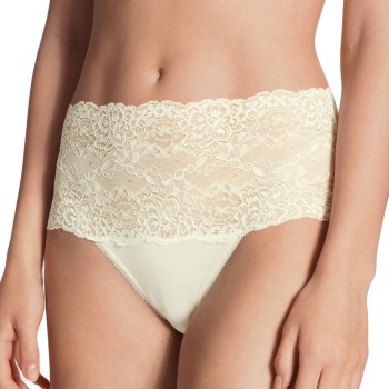 Calida Trusser Sensual Secrets Highwaist Slip Creme Small Dame