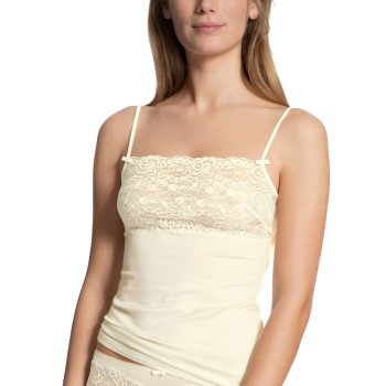 Se Calida Sensual Secrets Spaghetti-Top Creme Large Dame ved Timarco