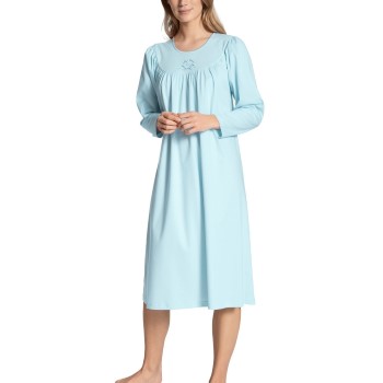 Se Calida Soft Cotton Nightshirt 33000 Lyseblå bomuld Large Dame ved Timarco