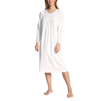 Se Calida Soft Cotton Nightshirt 33000 Hvid bomuld Small Dame ved Timarco