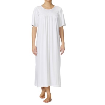 Calida Soft Cotton Nightshirt 34000 Hvid bomuld Medium Dame