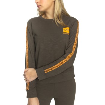 Calvin Klein 1981 Bold Sweatshirt Grøn Small Dame