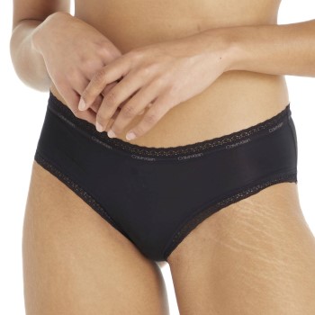 Calvin Klein Trusser Bottoms Up Refresh Hipster Sort polyamid Medium Dame