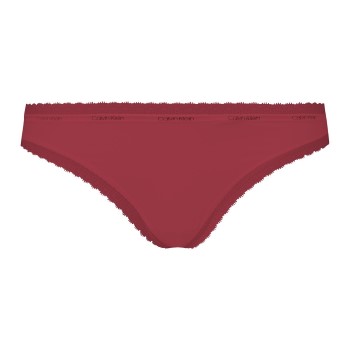 Calvin Klein Trusser Bottoms Up Refresh Thong Vinrød  polyamid X-Small Dame