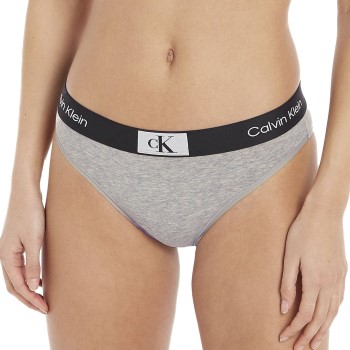 Calvin Klein Trusser CK96 Modern Bikini Lysegrå bomuld Large Dame