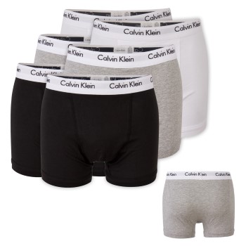 Calvin Klein 6P Cotton Stretch Trunks Flerfarvet bomuld Small Herre