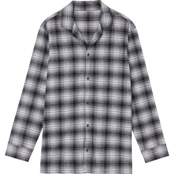 Calvin Klein Flannel Sleep LS Button Down Pyjama Rudet bomuld Large Herre