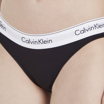 Calvin Klein Trusser Modern Cotton Bikini Sort Small Dame