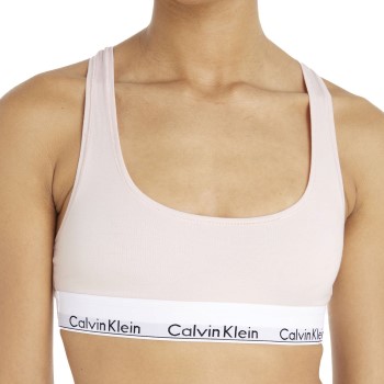 Calvin Klein Bh Modern Cotton Bralette Lyserosa Large Dame