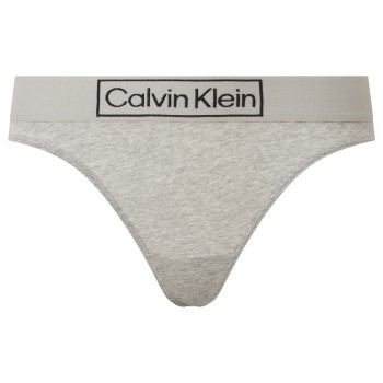 Calvin Klein Trusser Reimagined Heritage Thong Grå Large Dame