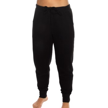 Calvin Klein Sophisticated Lounge Joggers Sort polyester Medium Dame