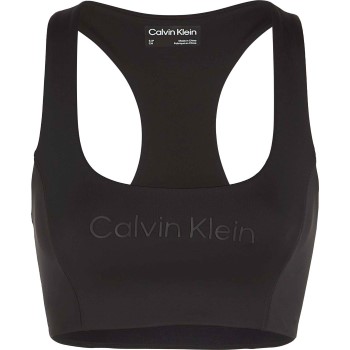 Calvin Klein Bh Sport Medium Support Sports Bra Sort Medium Dame