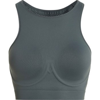 Calvin Klein Bh Sport Soft Medium Support Sports Bra Grøn polyamid Small Dame