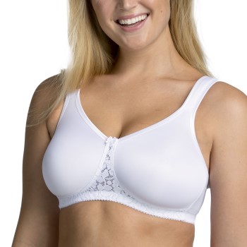 Miss Mary of Sweden Miss Mary Smooth Lacy Moulded Soft Bra Bh Hvid B 105 Dame