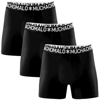 Muchachomalo 3P Cotton Stretch Basic Boxer Sort bomuld Medium Herre