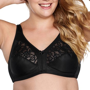 NATURANA Bh Everyday Soft Bra Sort polyamid B 80 Dame